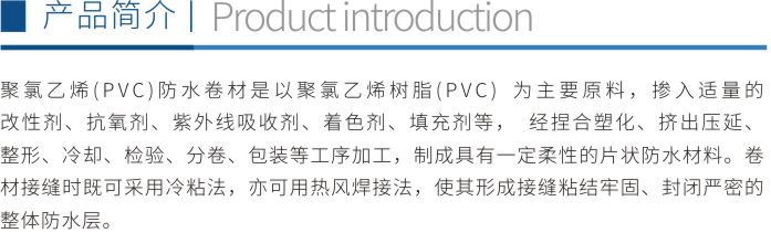 聚氯乙烯（PVC）防水卷材折页1